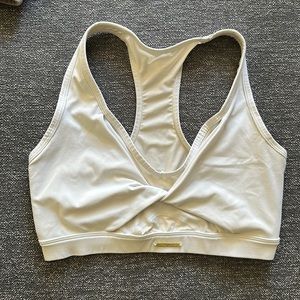 Gymshark X Whitney Simmons Mesh Twist Front Sports Bra, Sz M